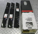 496 - 337 Set of 3 Fusion Mulcher Gator Lawn Mower Blades - SLE Equipment - 3