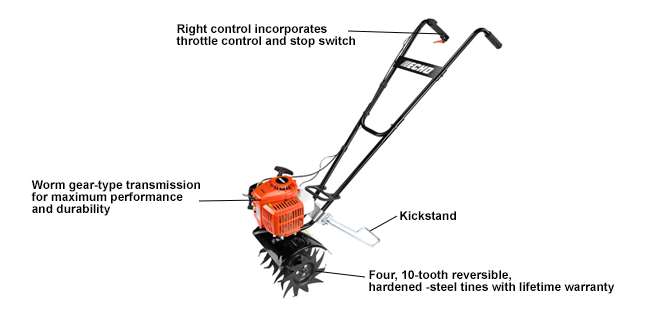 Echo TC-210 Tiller Cultivator 21.2cc