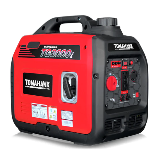 Tomahawk TG3000i 3000W Gas Powered Inverter Generator