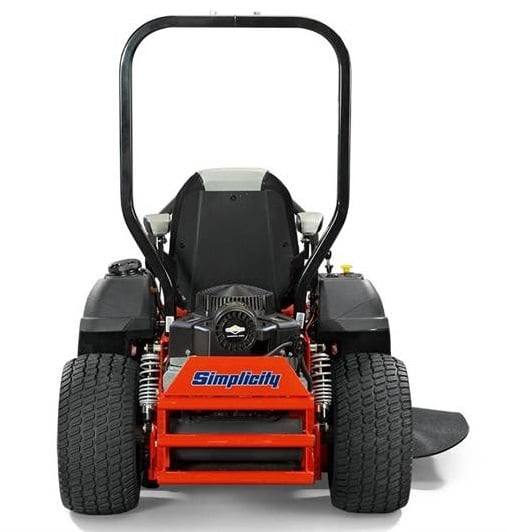 Simplicity 61" Zero Turn Mower Contender 25 HP Briggs Engine Front Right Angle