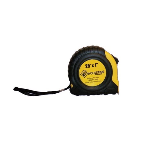 Wolverine TM25 1"x25' Tape Measure