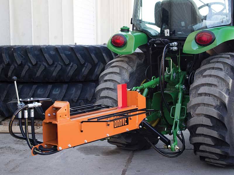 Brave Dual Split 3 Point Tractor Mount 20 Ton Splitter