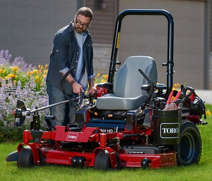 oro 74466 Titan HD 2000 Zero Turn Mower 52" MyRide Front Right