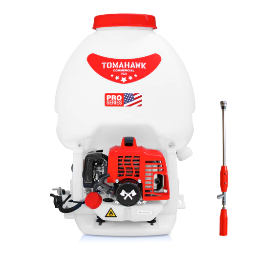 Tomahawk TPS25 + CG Gas Backpack Sprayer and Conical Gun