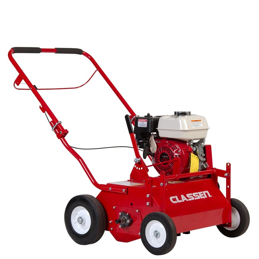 Classen TR-20H Walk Behind Turf Rake Right Side