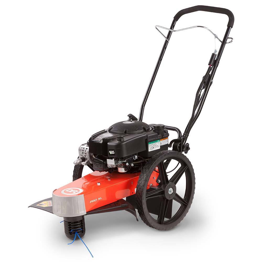 DR Power TR45187BEN Briggs and Stratton 190cc Trimmer Mower Front Right View