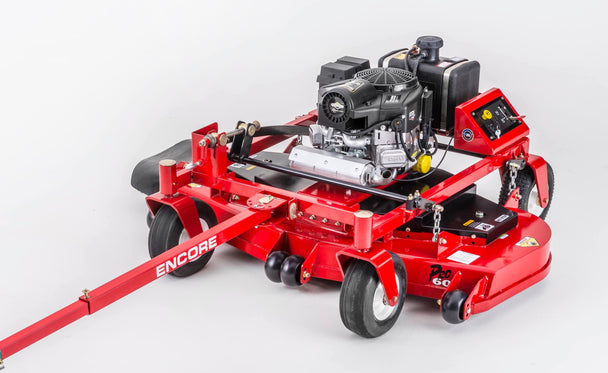 Encore ET60CT656SD Tracer Pull Behind Mower 16 HP Briggs Front Left 