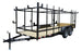 Powder Coated 6.4x14 Ladder Rack Trailer