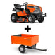 Husqvarna TS 354 Garden Tractor with Dump Cart