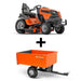 Husqvarna TS 354X Lawn Tractor with Dump Cart