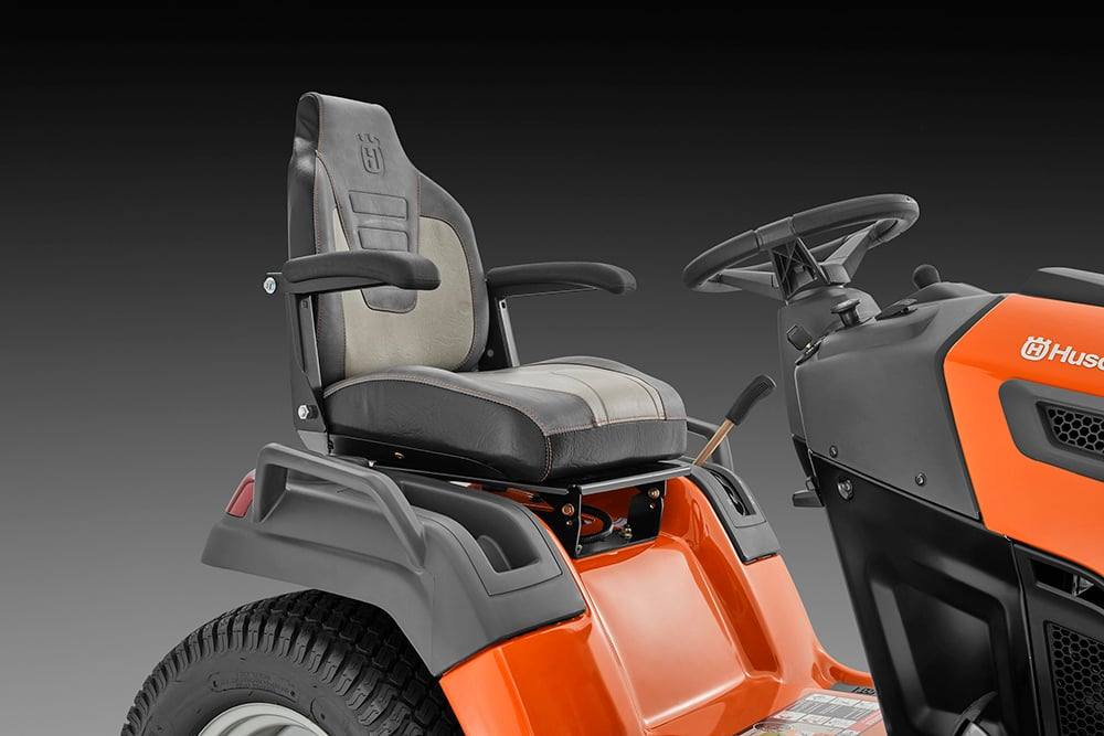 Husqvarna TS 354X Lawn Tractor with Dump Cart