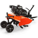 DR Power TT13036BMN Tow Behind Rototiller Front Right View