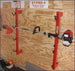 Trimmer Trap Enclosed Trailers String Trimmer Rack (holds 4) In Use