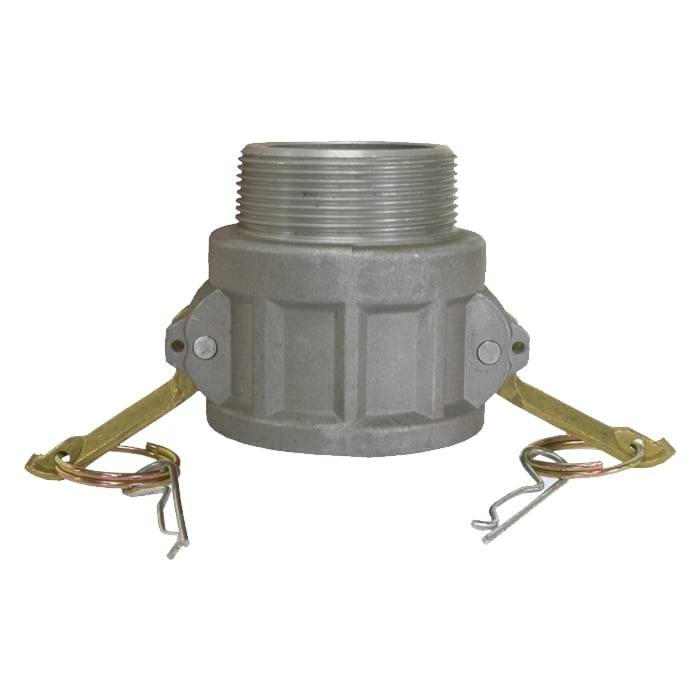 BE 90.391.400 Type B Aluminium Camlock 4" Female Coupler - SLE Equipment - 1
