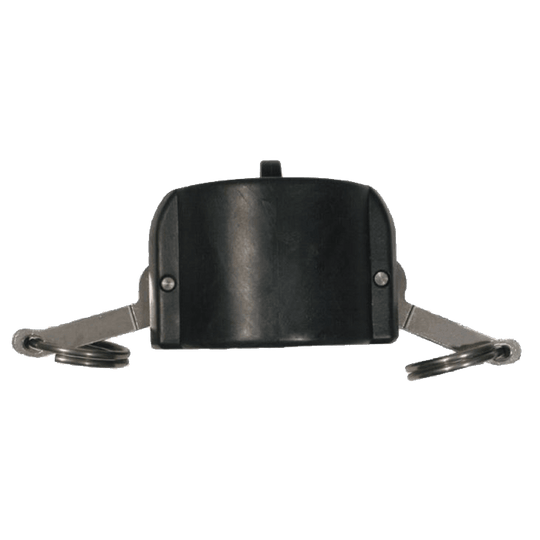 BE 90.726.112 Type DC Polypropylene Camlock 1.5" Dust Cap - SLE Equipment - 1