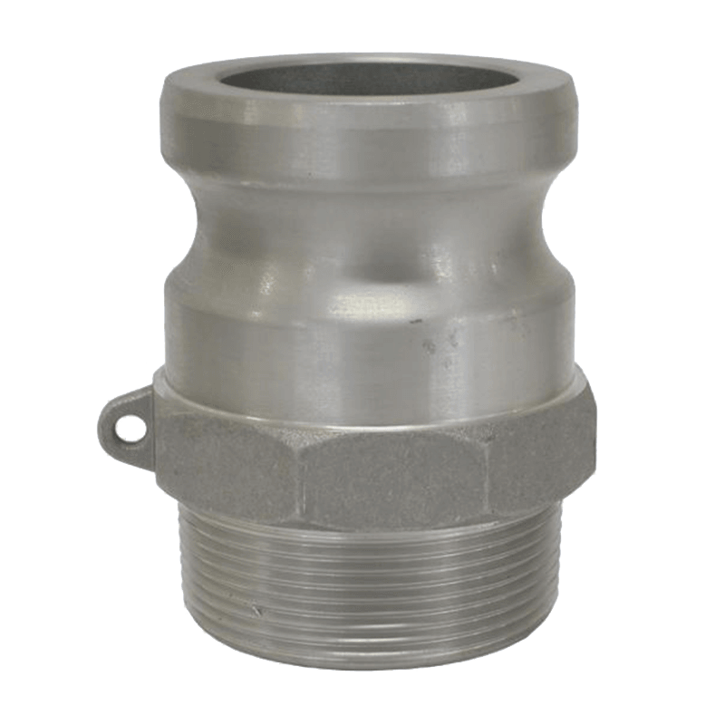 BE 90.395.034 Type F Aluminium Camlock 3/4" Male Coupler X MPT - SLE Equipment - 1