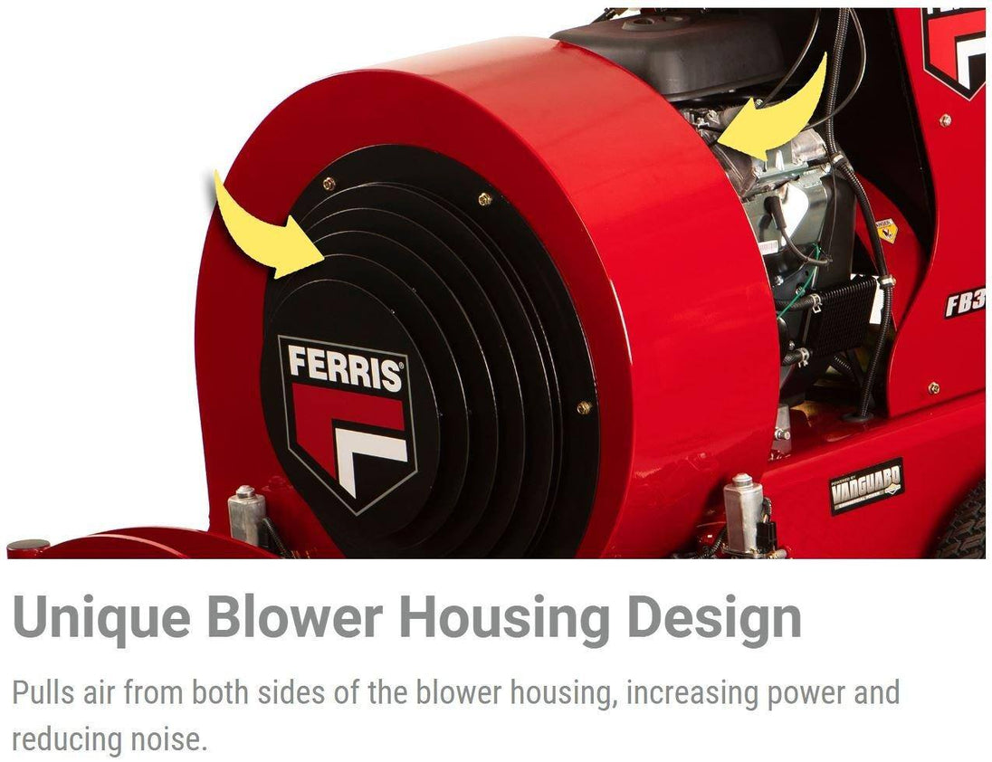 FB3000 Hurricane� Stand-On Blower Angled