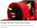 FB3000 Hurricane� Stand-On Blower Angled