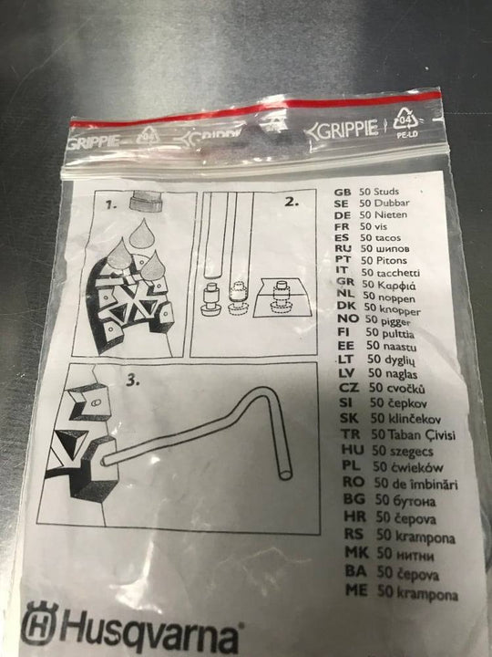 Husqvarna Caulks / Studs For Rubber Logger Boots 505654361 - SLE Equipment - 2