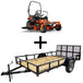 Husqvarna Z460 23 HP Kawasaki 54" Zero Turn Mower Utility Trailer Package