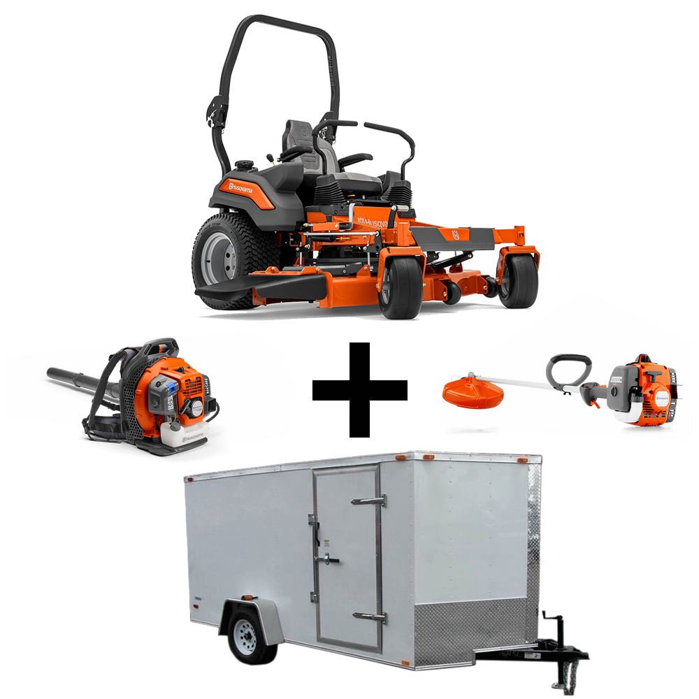 Husqvarna Z448 22 HP Kawasaki 48" Zero Turn Mower Handheld Enclosed - SLE Equipment - 1