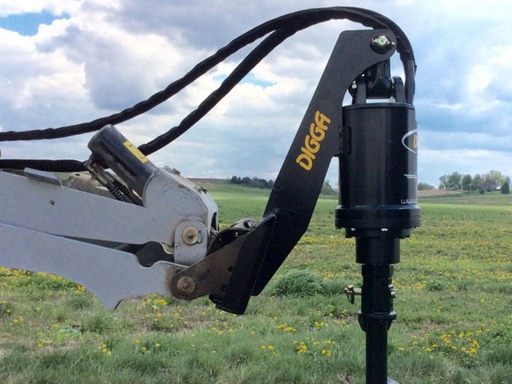 Digga 4DSS Auger Drive STD Flow Drive w/ 2" HEX Shaft
