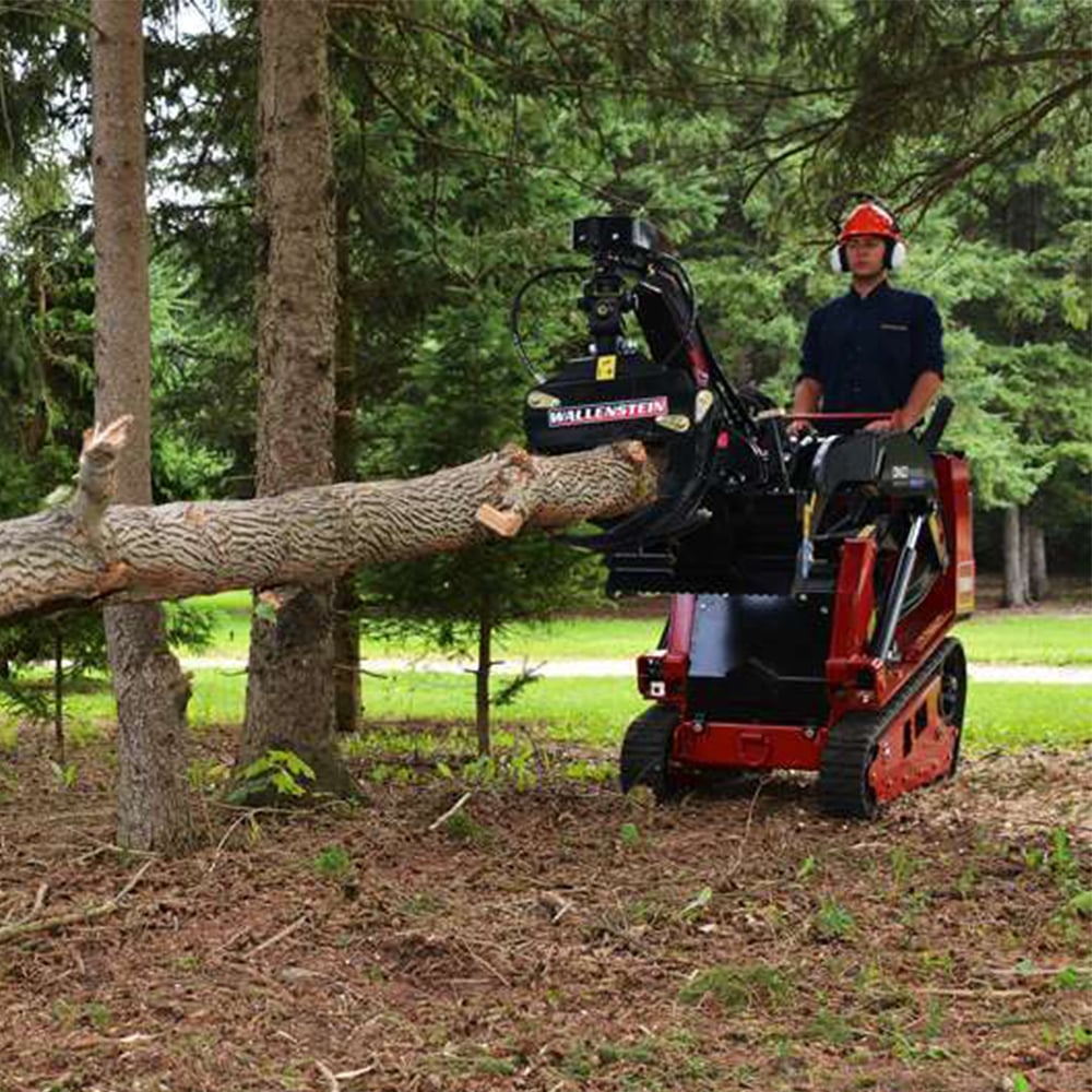 Wallenstein LXG210S Mini-Skidsteer Log Grapple Attachment