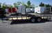 6.4x20 Grey Powder Coated Dovetail Utility Trailer