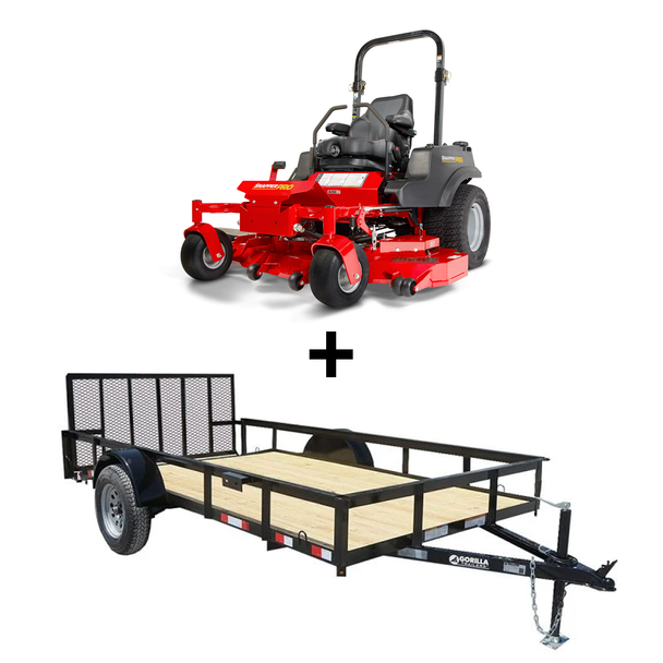 Snapper Pro S200XT 61" Zero Turn Mower Utility Trailer Package Deal