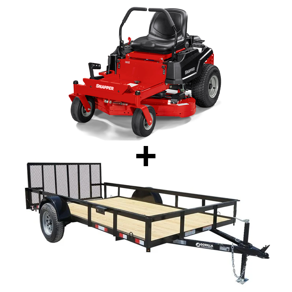 Snapper 2691827 360Z 48" Zero Turn Mower 5x10 Utility Package