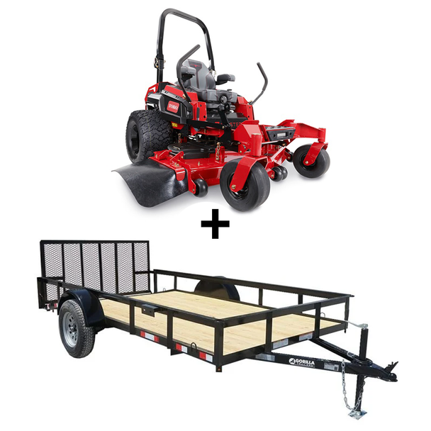 Toro 74050 ZMaster 4000 52" Zero Turn Mower Utility Trailer Package Deal