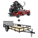 Toro 75315 Titan MyRIDE Zero Turn Mower 54" Util Trailer Bundle - SLE Equipment - 1