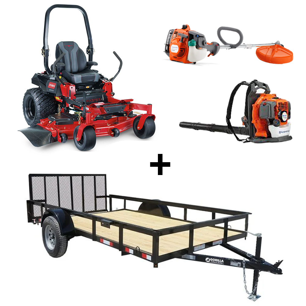 Toro 77282 2000 Series 52" Zero Turn Mower Utility Trailer Handheld Package