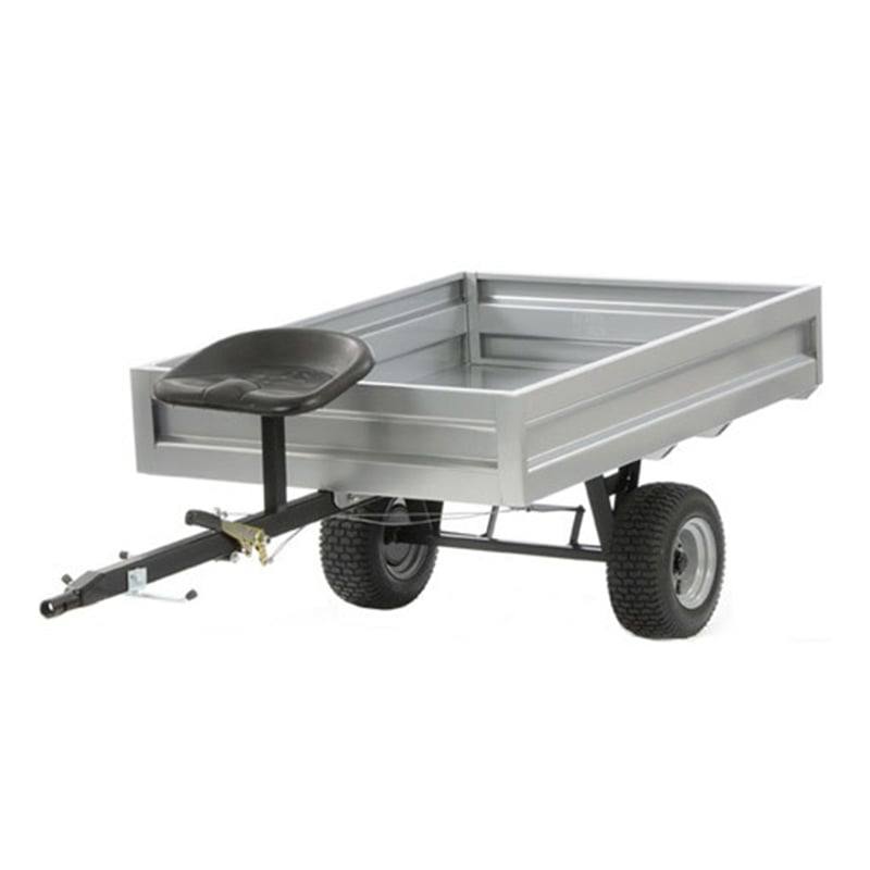 BCS Tractor Heavy Duty Utility Trailer 16 CUFT Attachment