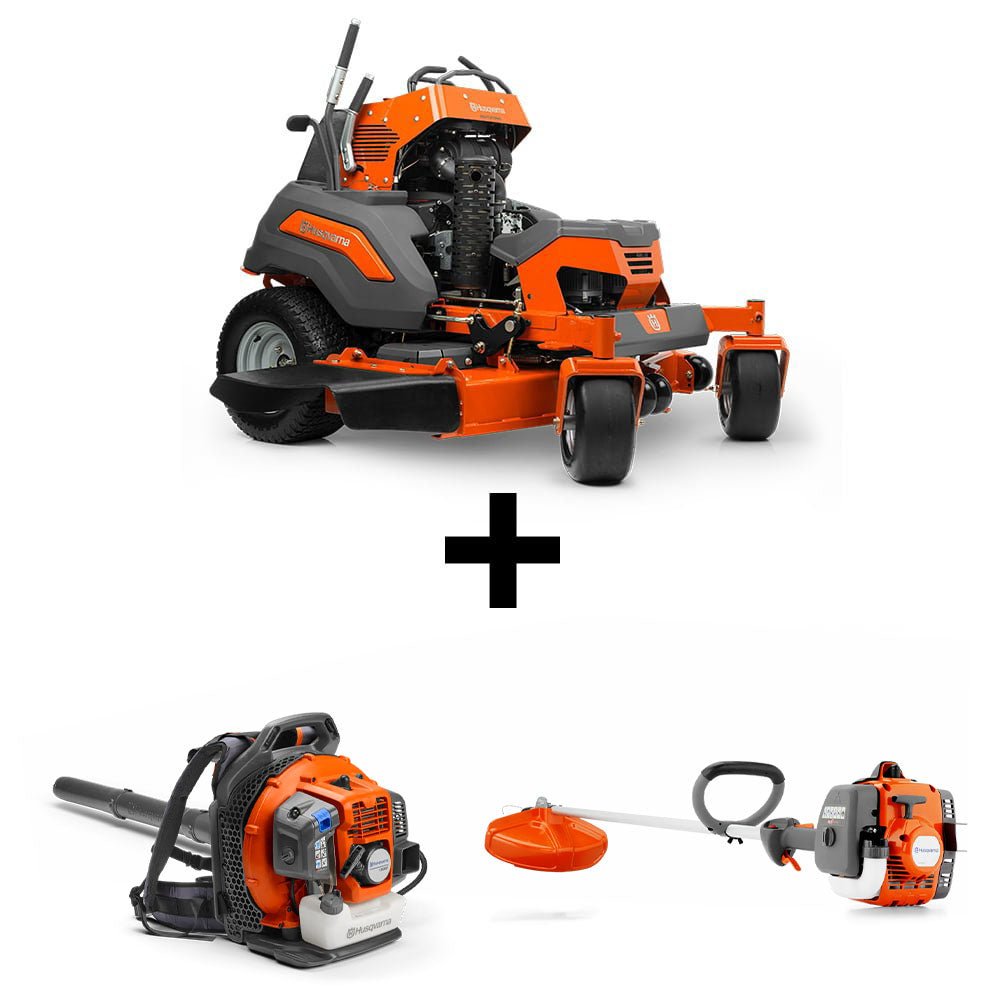 Husqvarna V548 Kawasaki Stand - On Mower Handheld Package Deal - SLE Equipment - 1