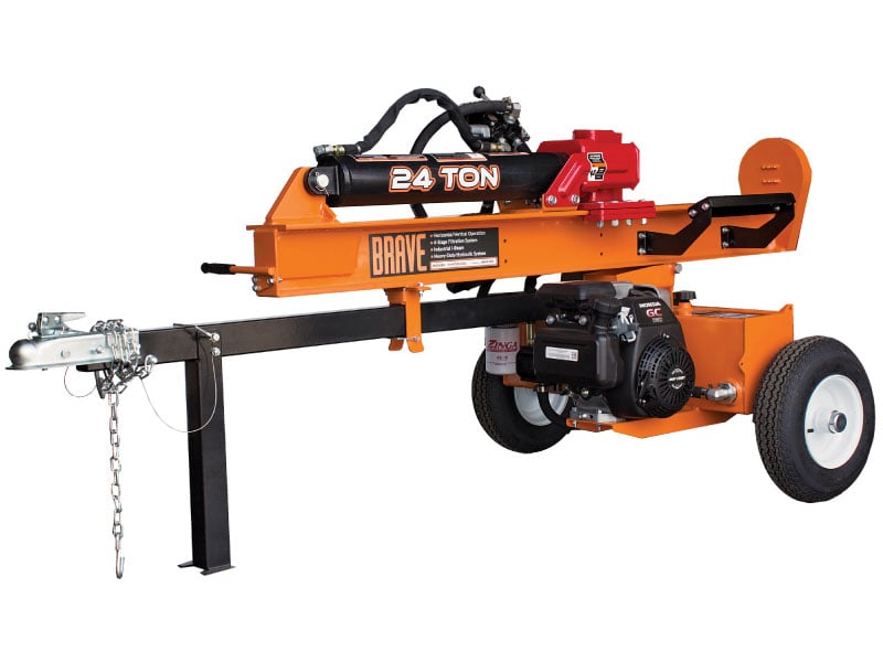 Brave 24 Ton Log Splitter Vertical / Horizontal Honda 160cc