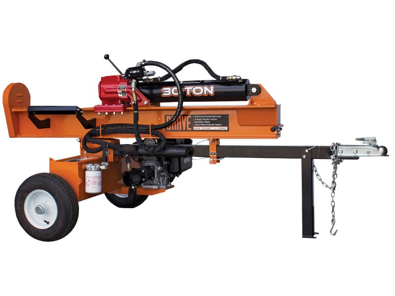 Brave 30 Ton Horizontal / Vertical Log Splitter 189cc Honda