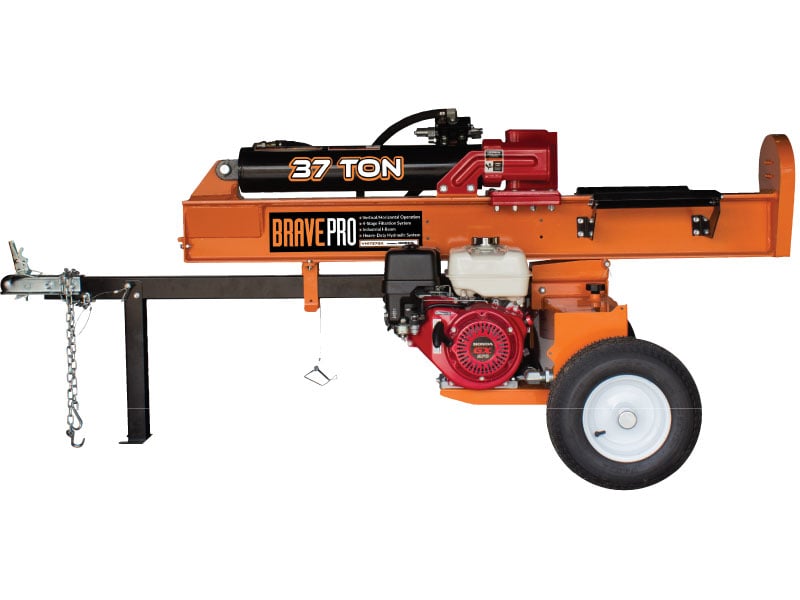 Brave 37 Ton Horizontal / Vertical Log Splitter Honda 270cc