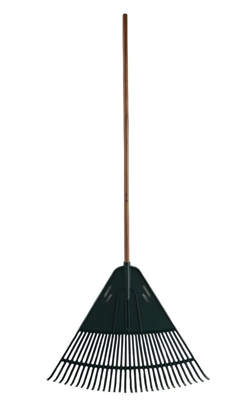 Wolverine W30HIR 30" High Impact Poly Leaf Rake 54" Handle