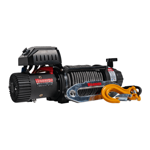 DK2 T1000-145 Warrior Electric Winch 14500lb Synthetic Rope