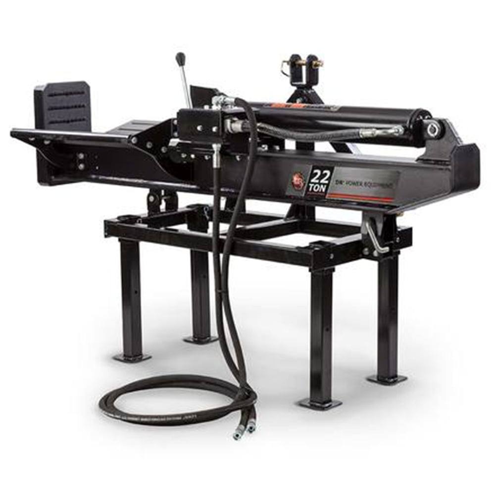 DR Power WH230223PN 3 Point Hitch Log Splitter Front Left View