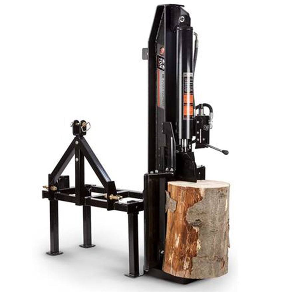 DR Power WH230223PN 3 Point Hitch Log Splitter Front Left View