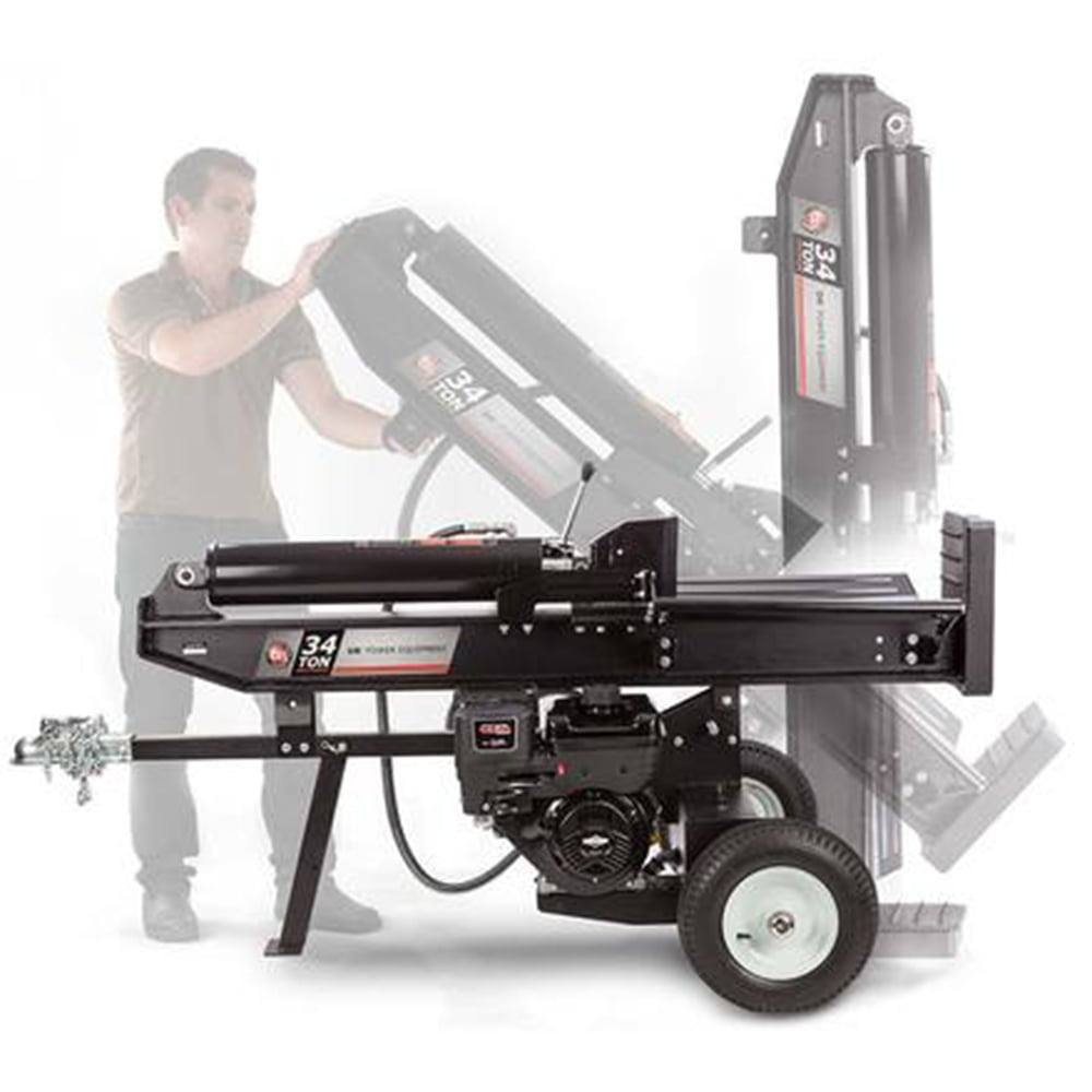 DR Power WH25034BMN Horizontal Vertical Log Splitter 34 Ton