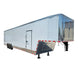 Custom Enclosed Trailer 8.5' X 42' White Toy Hauler - SLE Equipment - 1