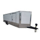 Enclosed Trailer 8.5' X 26' White Car Hauler - SLE Equipment - 1
