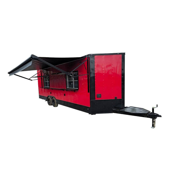 8.5' X 24' Custom Box Office Enclosed Trailer - SLE Equipment - 1
