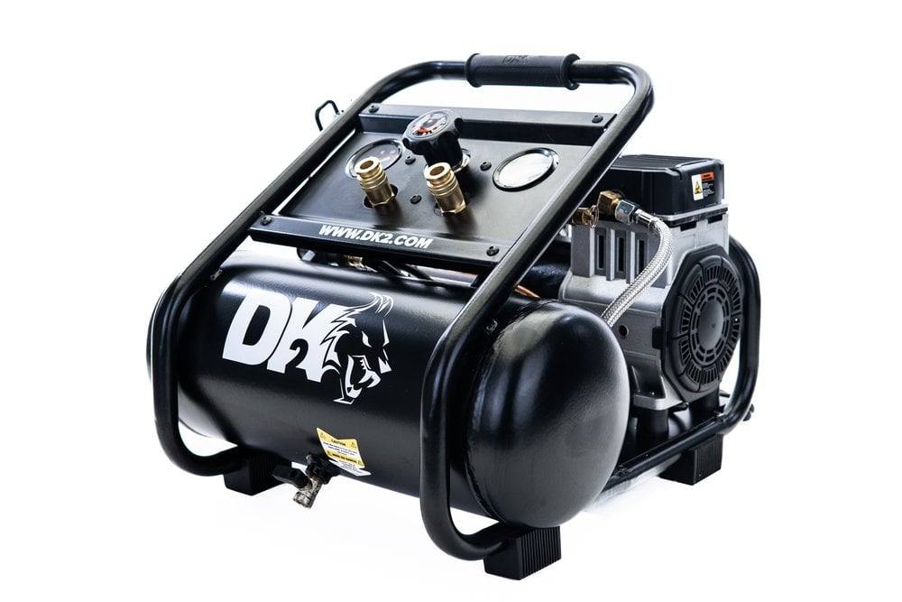 DK2 AC02G 2-Gallon Silent Electric Air Compressor 1HP Brushless