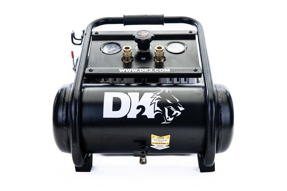 DK2 AC02G 2-Gallon Silent Electric Air Compressor 1HP Brushless