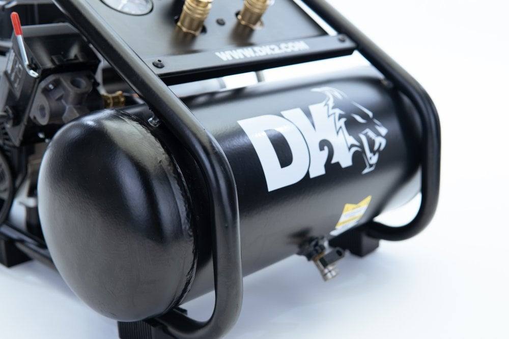 DK2 AC02G 2-Gallon Silent Electric Air Compressor 1HP Brushless