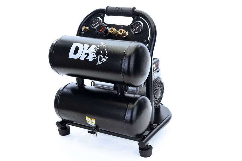 DK2 AC04G 4-Gallon Silent Electric Air Compressor 1HP Brushless